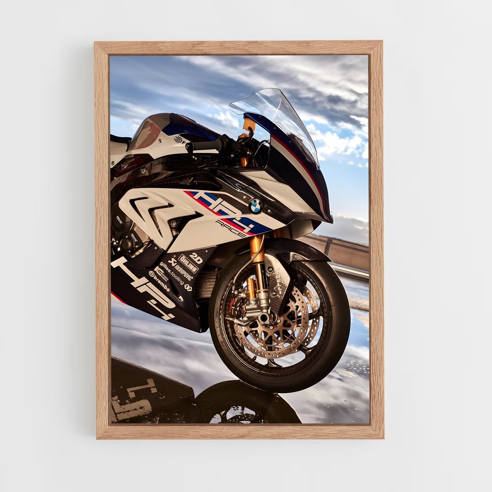 Poster course Hp incroyable – affiche BMW Motorrad (vue 4)